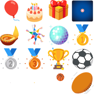 Activities & Flags Emoji Pack · 62 Animated SVGA emoji animation