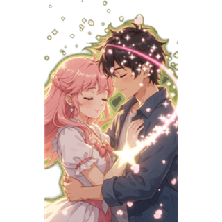 Couple Starlight SVGA gift animation