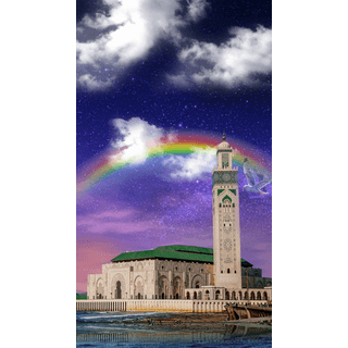 Casablanca Rainbow Mosque SVGA gift animation