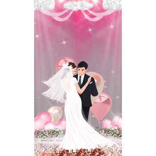 Dream Wedding Stage SVGA gift animation