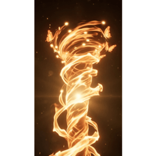 Fire Tornado SVGA gift animation