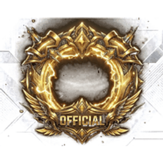 Gold Gaming Avatar Frame Glowing SVGA avatar frame animation