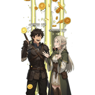 Hero And Elf Sharing Potion SVGA gift animation