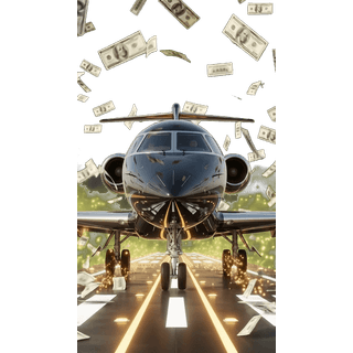 Money Jet SVGA gift animation