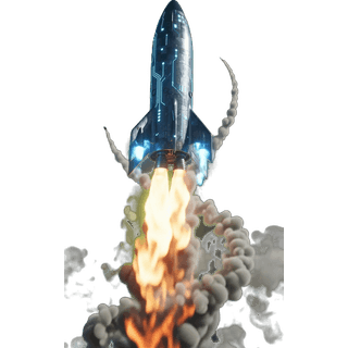 Rocket Launch SVGA gift animation