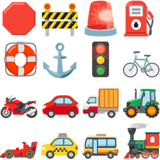 Travel & Places Emoji Pack · 31 Animated SVGA emoji animation