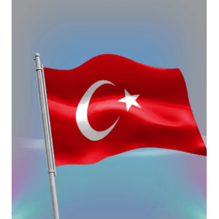Turkey Flag Wave SVGA gift animation preview